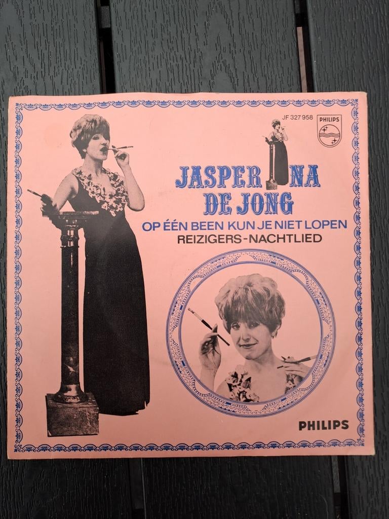 Jasperina de Jong - Op één been kun je niet lopen (Single), Ophalen of Verzenden