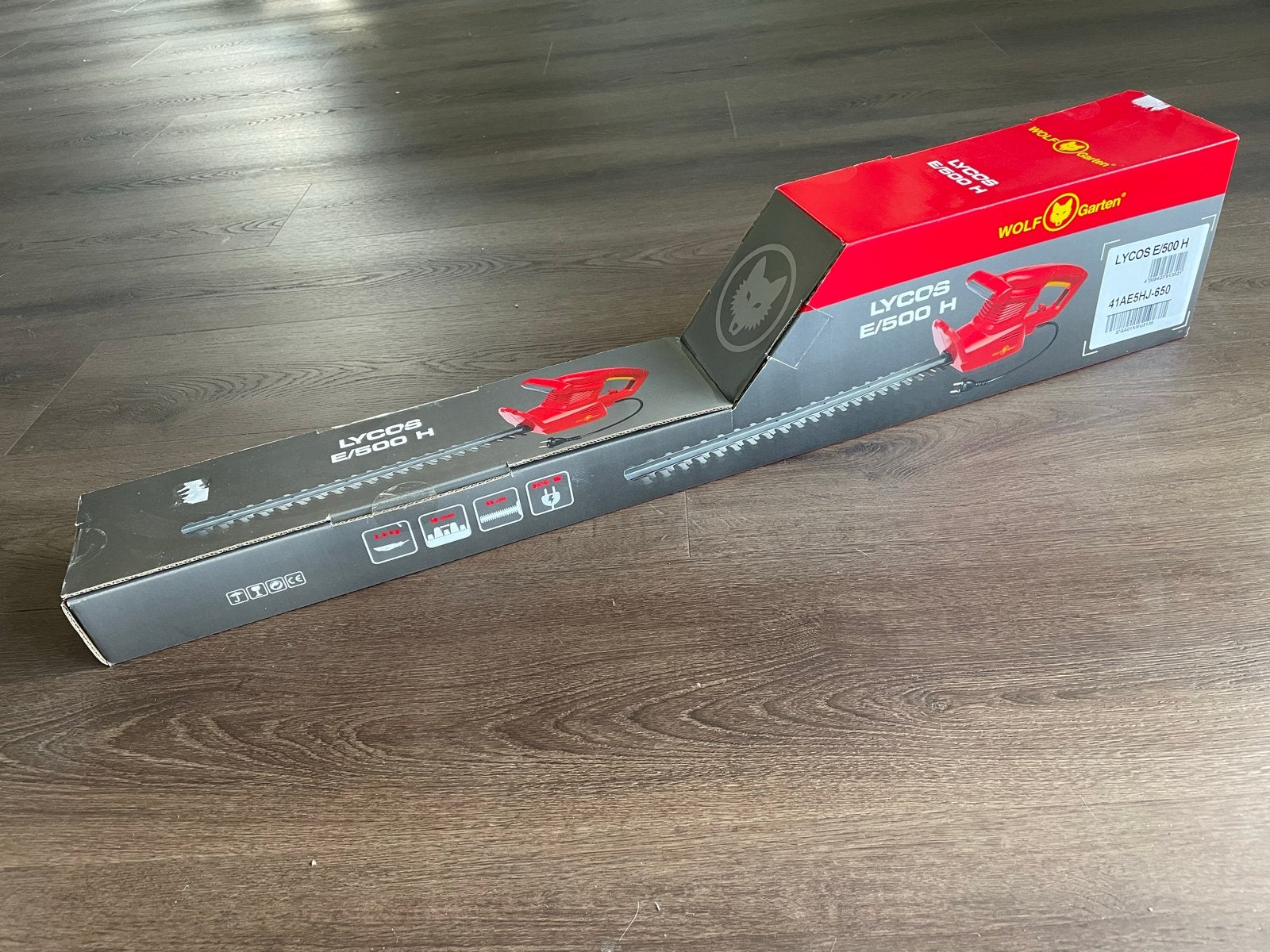 Wolf-Garten LYCOS E/500 H Heggenschaar - Nieuw in doos, Ophalen, Nieuw, Elektrisch