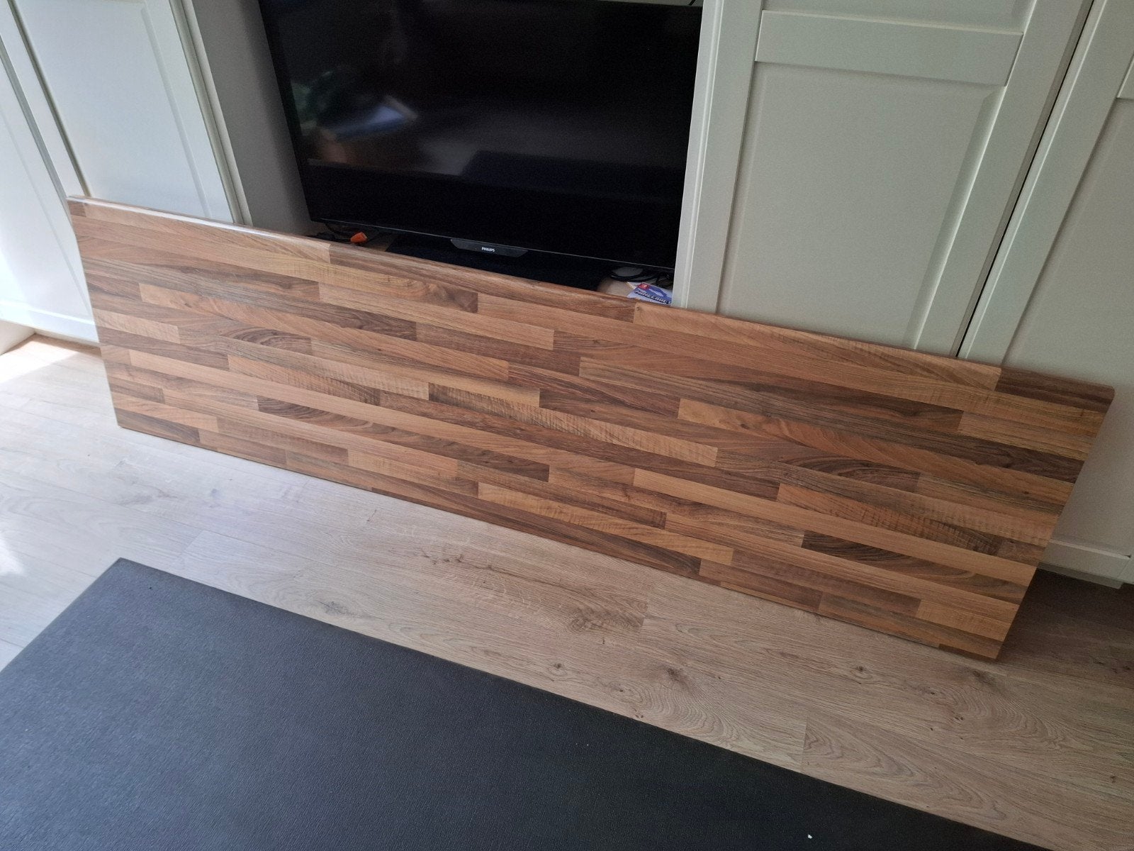 Houten werkblad / keukenblad, Huis en Inrichting, Keuken | Keukenelementen, Ophalen, Gebruikt, 150 tot 200 cm