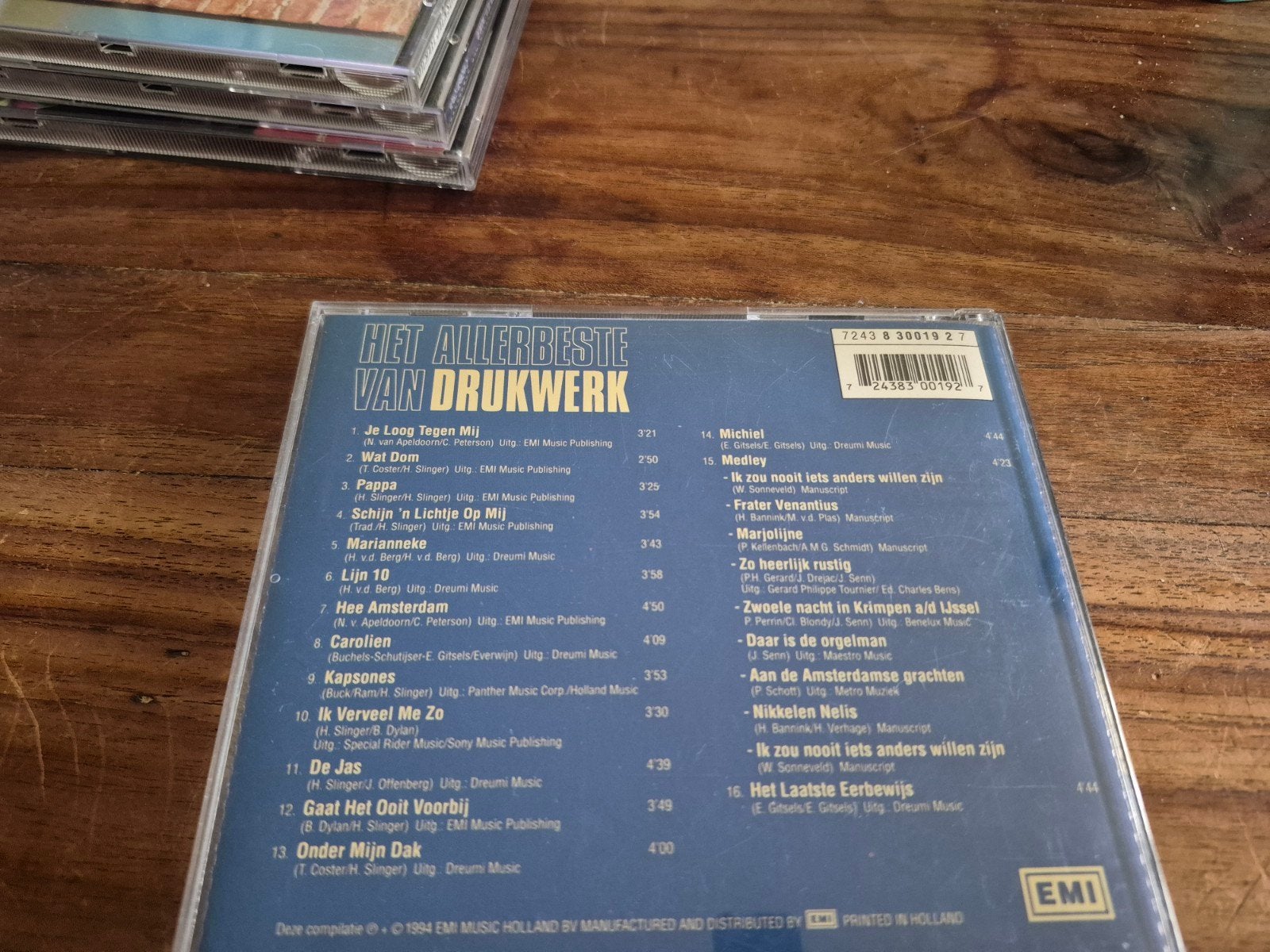 Drukwerk - Het allerbeste van Drukwerk, Ophalen, Speciale editie, Zo goed als nieuw, Levenslied of Smartlap