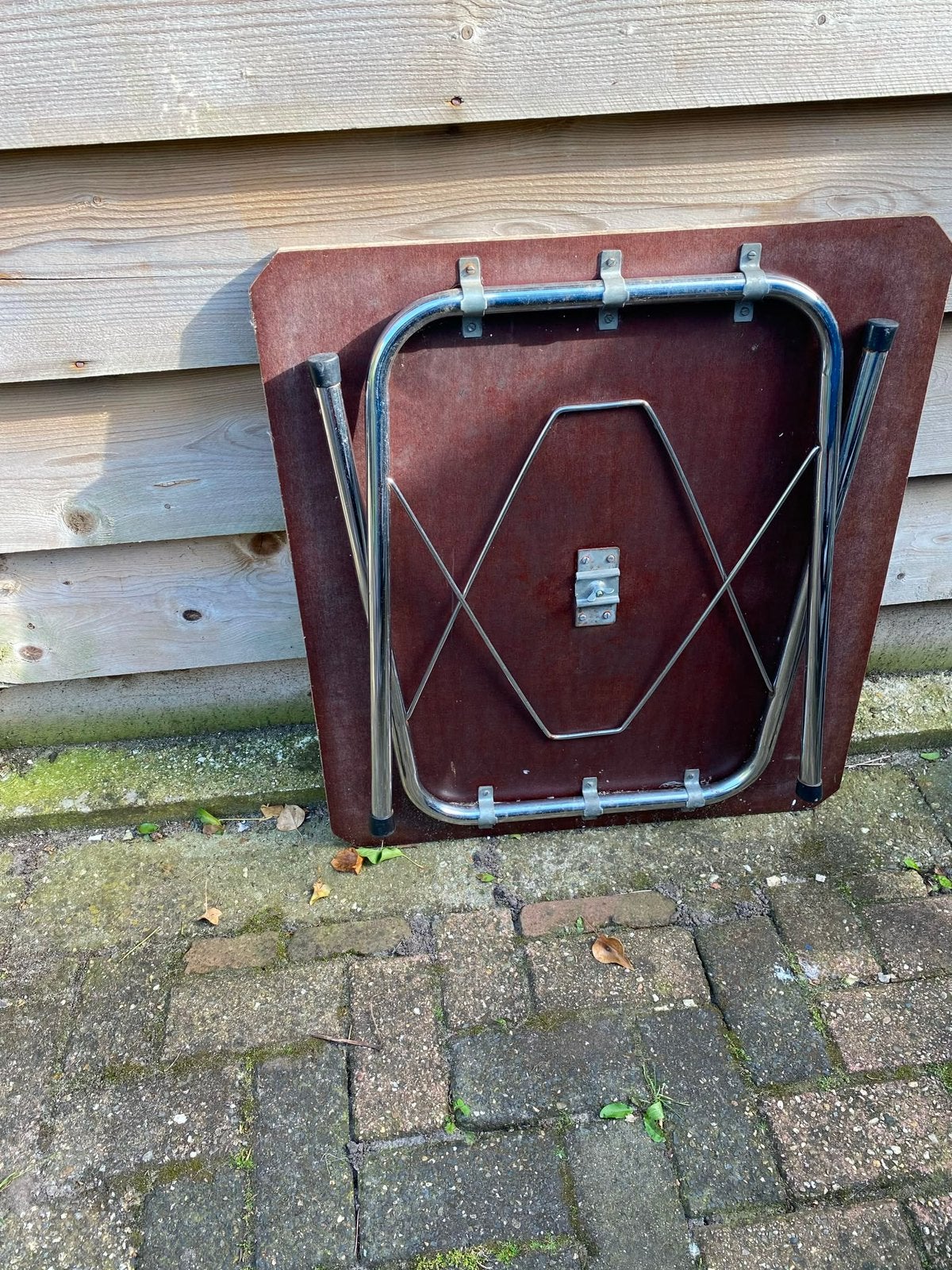 Inklapbaar tafeltje, Caravans en Kamperen, Kampeermeubelen, Ophalen, Gebruikt, Campingtafel