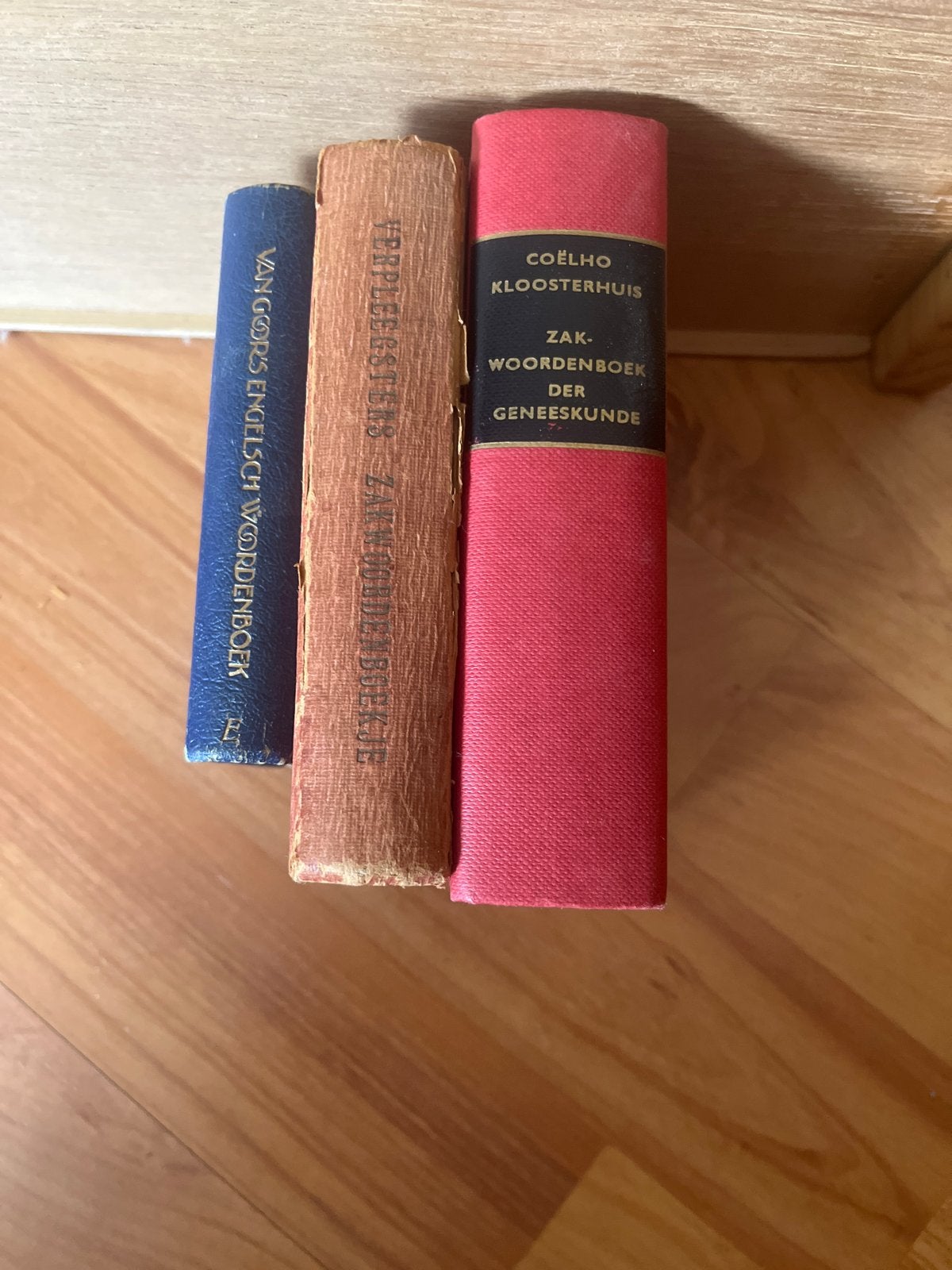 Oude zakwoordenboeken: Engels, Verpleegsters, Geneeskunde, Boeken, Woordenboeken, Ophalen, Gelezen, Overige uitgevers, Nederlands