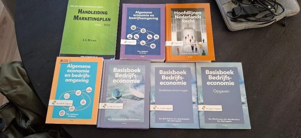 Studieboeken bedrijfseconomie, bedrijfskunde, Gelezen, Diverse auteurs, Alpha, HBO