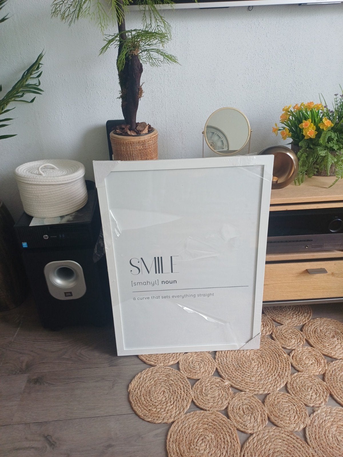 Fotolijst basic - wit - 50x70 cm, Minder dan 50 cm, 50 tot 75 cm, Nieuw, Ophalen of Verzenden