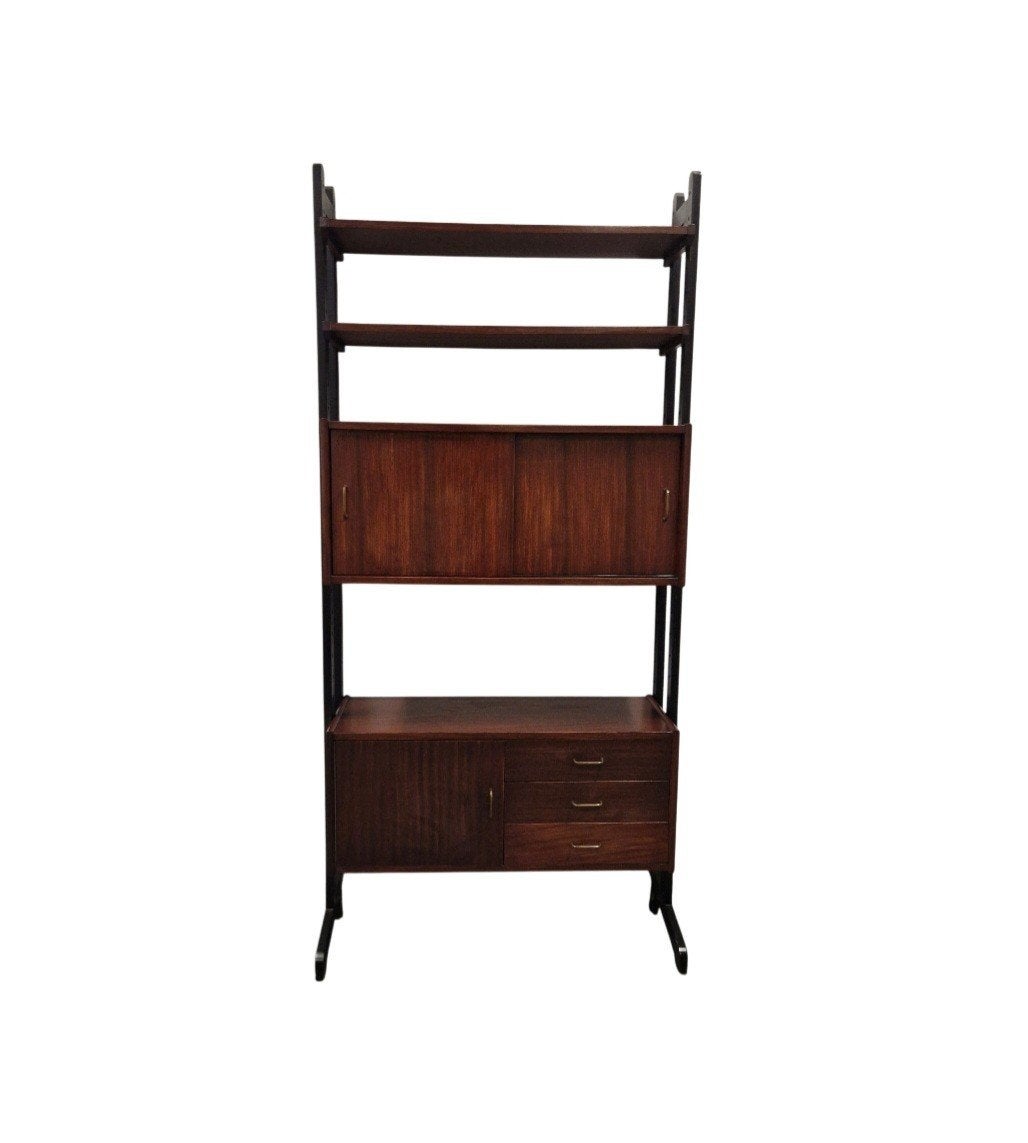 vintage wandrek boekenkast wandkast jaren 60, Kolibrivintagehal@gmail.com, Gebruikt, Aaldertgeertsstraat 43 Olst, Kolibri vintage