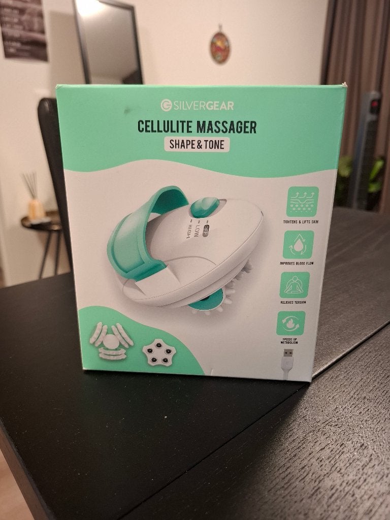 Silvergear Anti-Cellulite Massage Apparaat - ZSMN, Ophalen of Verzenden, Nieuw, Apparaat