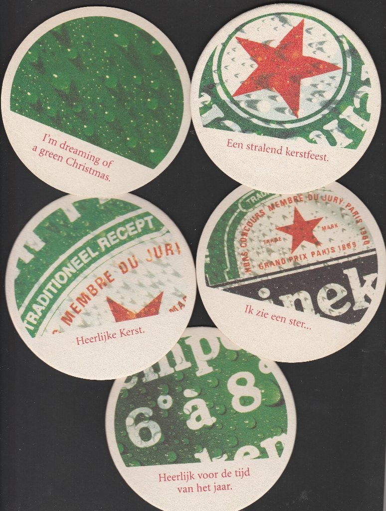 Bierviltje Heineken C 88, Verzenden, Gebruikt, Viltje(s), Heineken