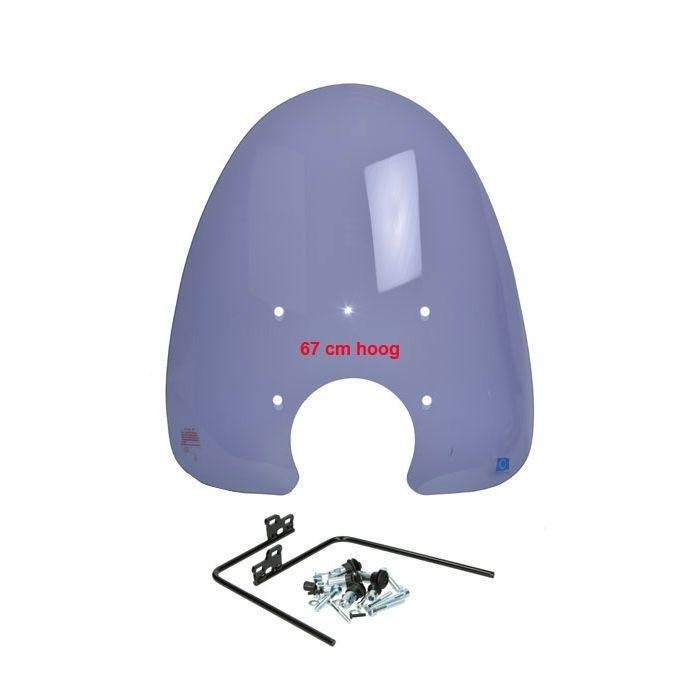 Windscherm Hoog incl Bev Smoke Agm Bella Fosti Retro 78599, Ophalen of Verzenden