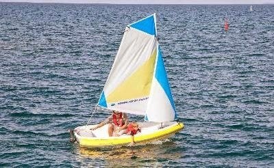 Walker Bay 10 Zeilboot - Compleet met Zeilkit en Tubekit, Watersport en Boten, Ophalen, Gebruikt, Overige typen, Minder dan 15 m²
