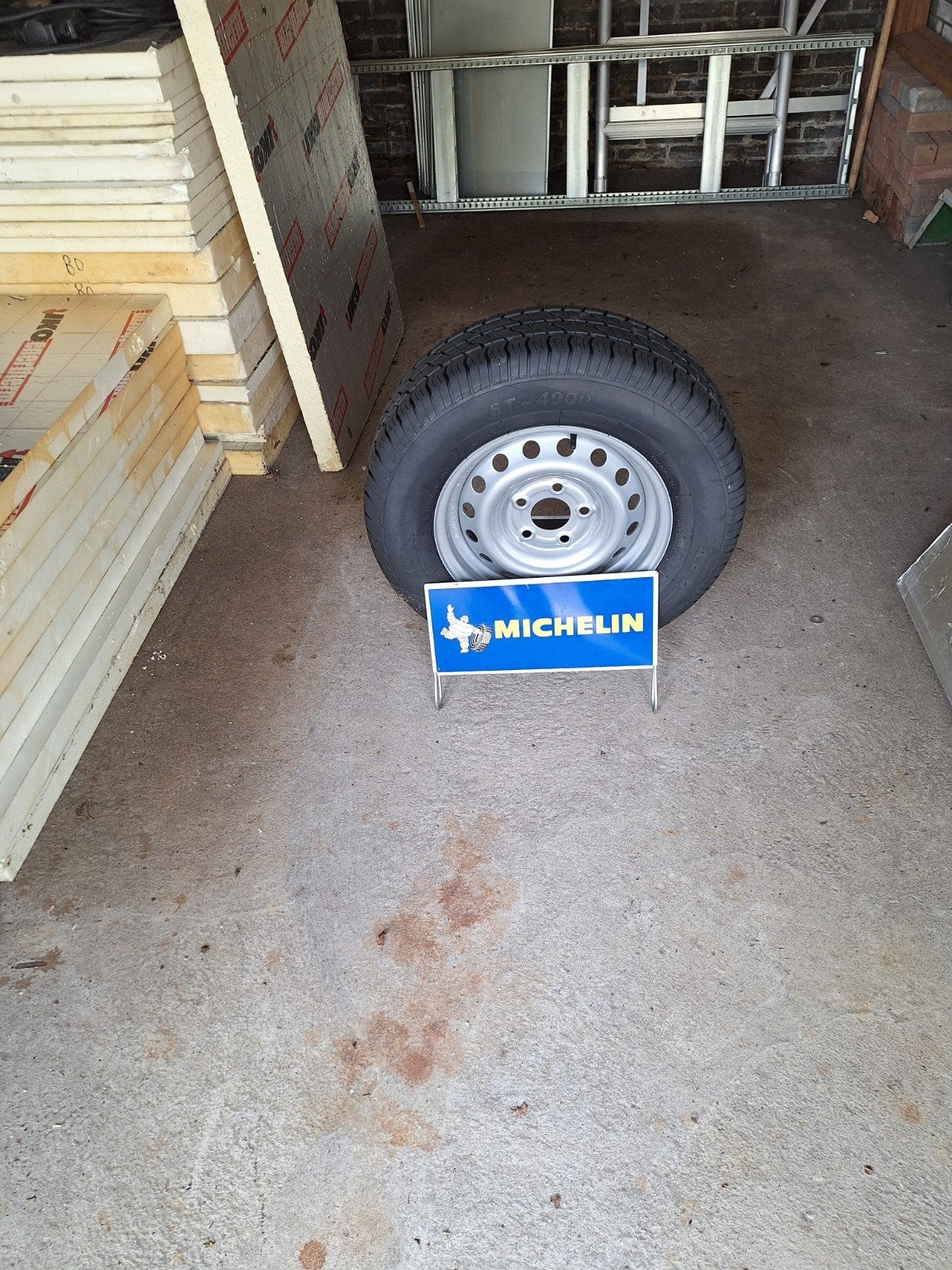 Michelin bandenstandaard, Ophalen of Verzenden, Reclamebord