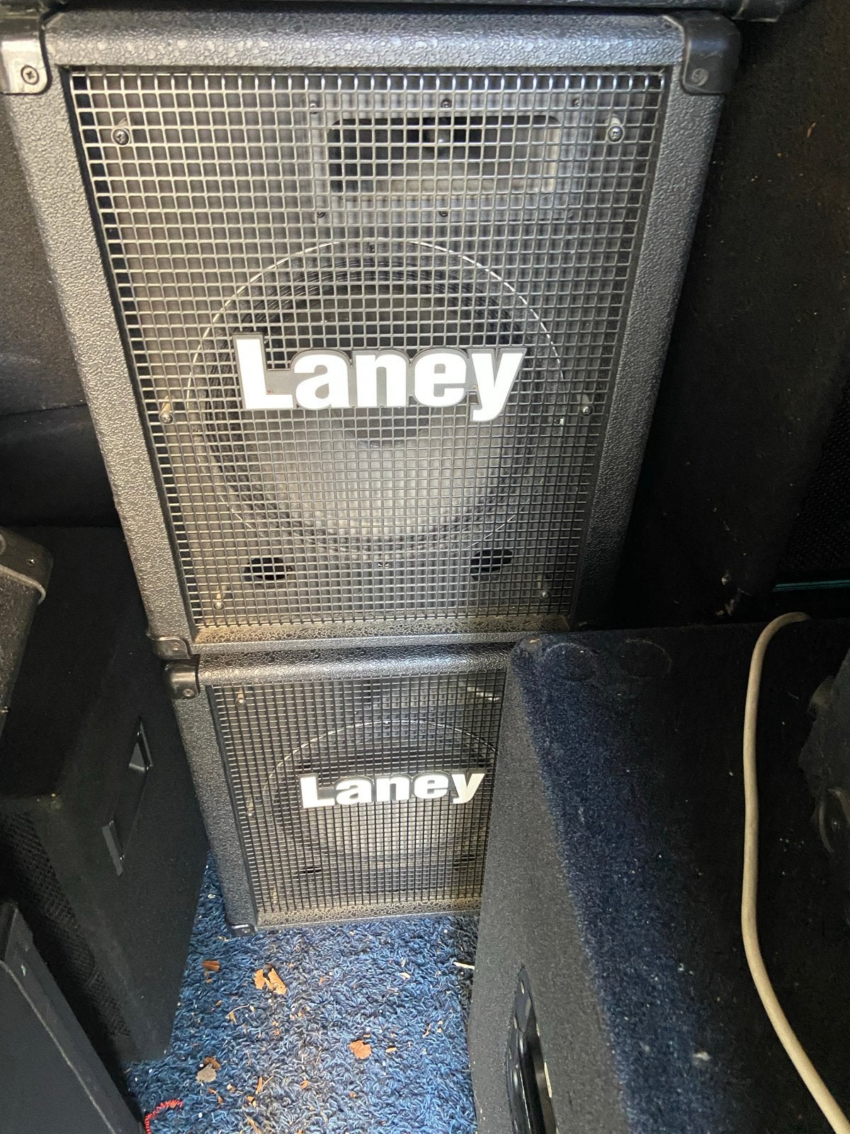 2x Laney luidsprekerboxen, Audio, Tv en Foto, Ophalen, Gebruikt, Overige typen, Overige merken