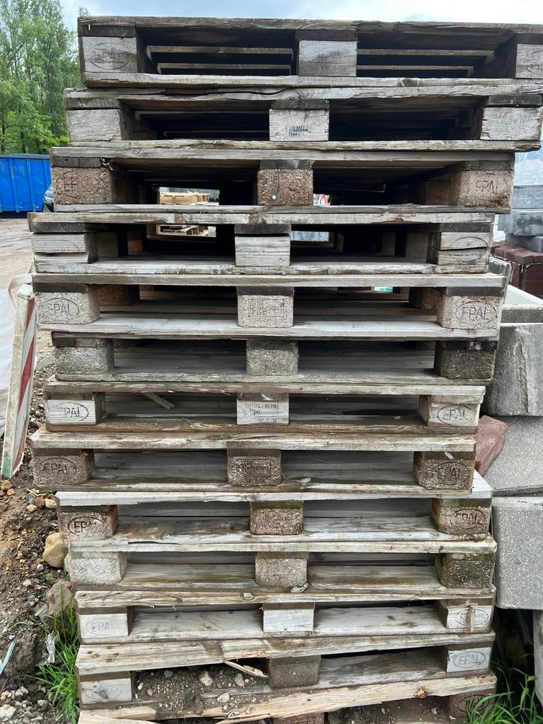 Te koop: Pallets Euro, Ophalen, Zo goed als nieuw, 50 mm of meer, Pallet