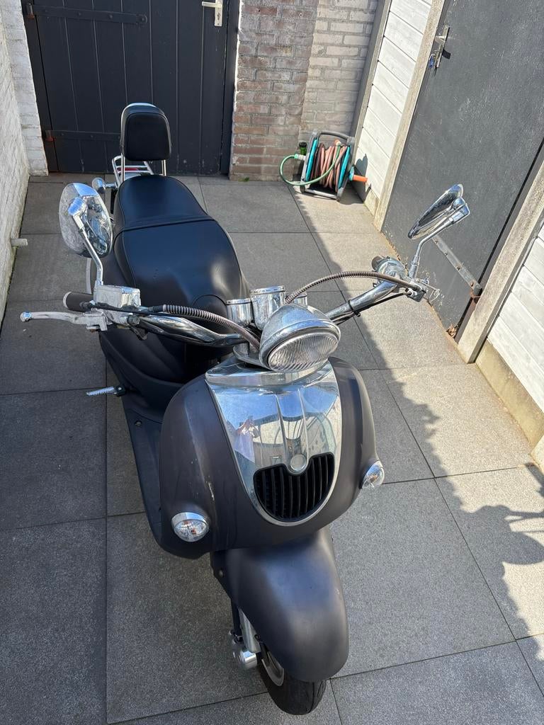Huatian Ht50qt-29 Scooter 50cc - 2014, Slechts 2226km!, Fietsen en Brommers, Ophalen, Gebruikt, Overige typen, Overige merken
