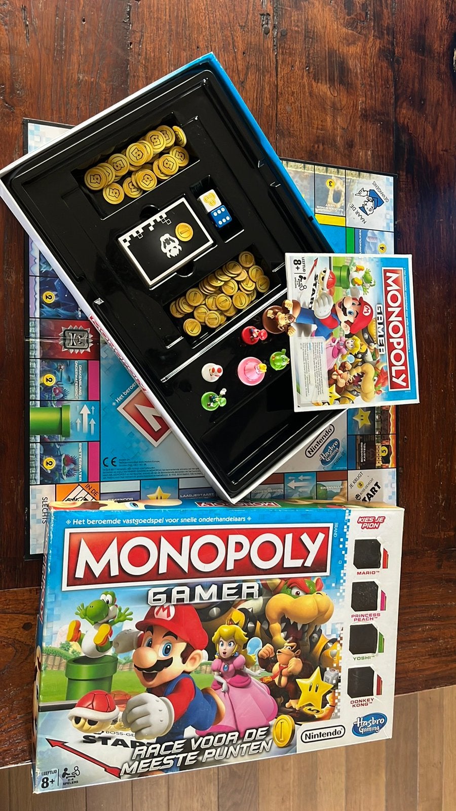 Monopoly gamer met 6 karakters, Hobby en Vrije tijd, Gezelschapsspellen | Bordspellen, Een of twee spelers, Ophalen of Verzenden
