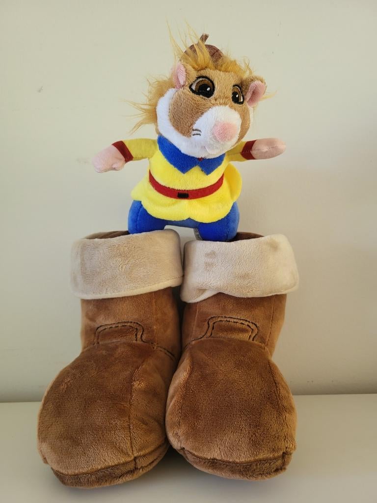 AH pluche hamster Klein Duimpje, Ophalen of Verzenden, Overige typen