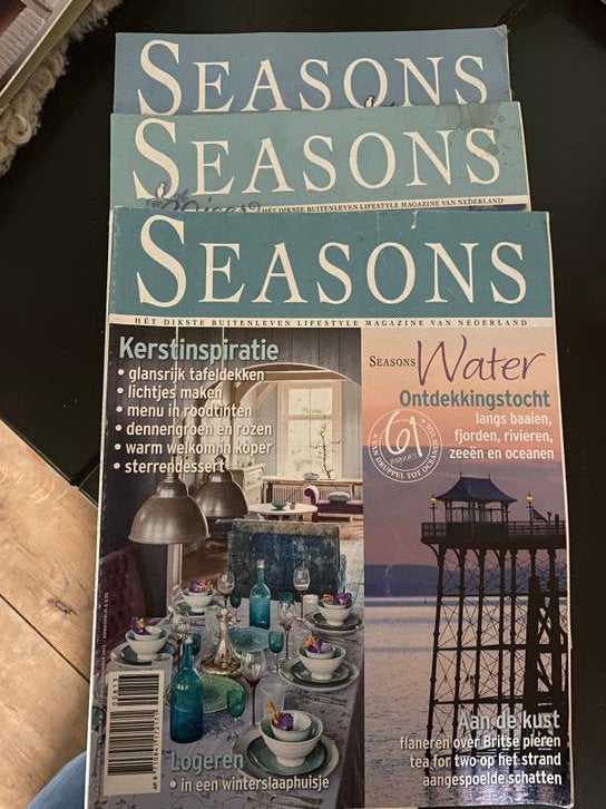 Tijdschriften Seasons - Diverse edities, Ophalen of Verzenden, Gelezen, Overige typen