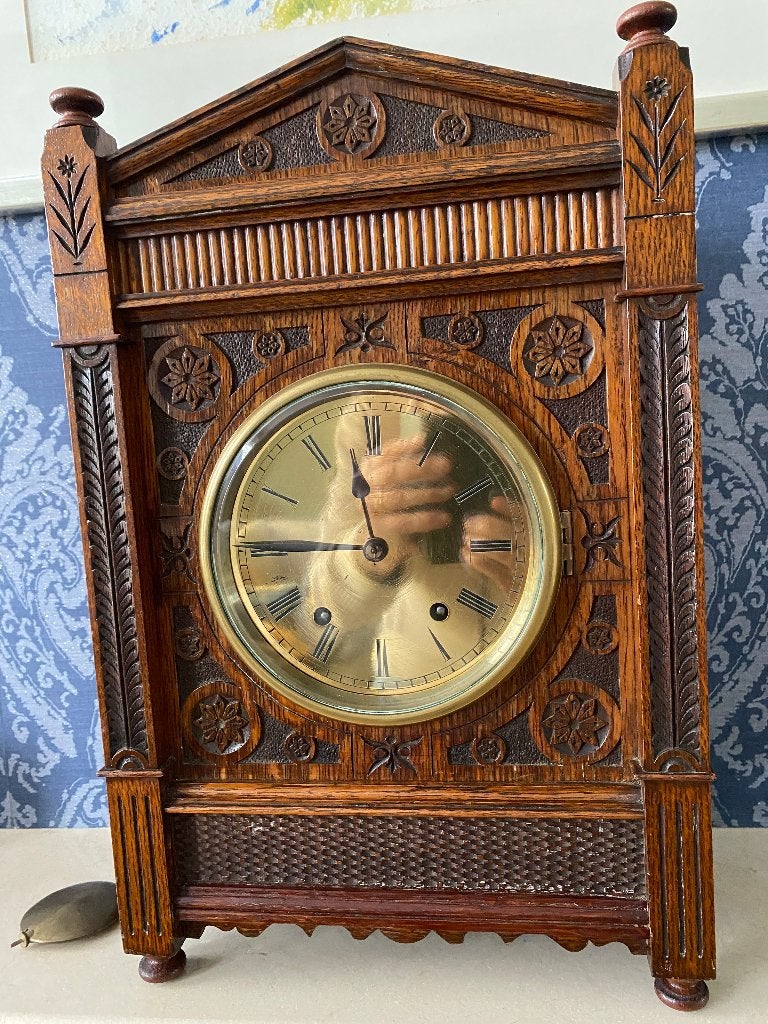 Klok Winterhalder Hofmeier., Antiek en Kunst, Antiek | Klokken, Ophalen of Verzenden