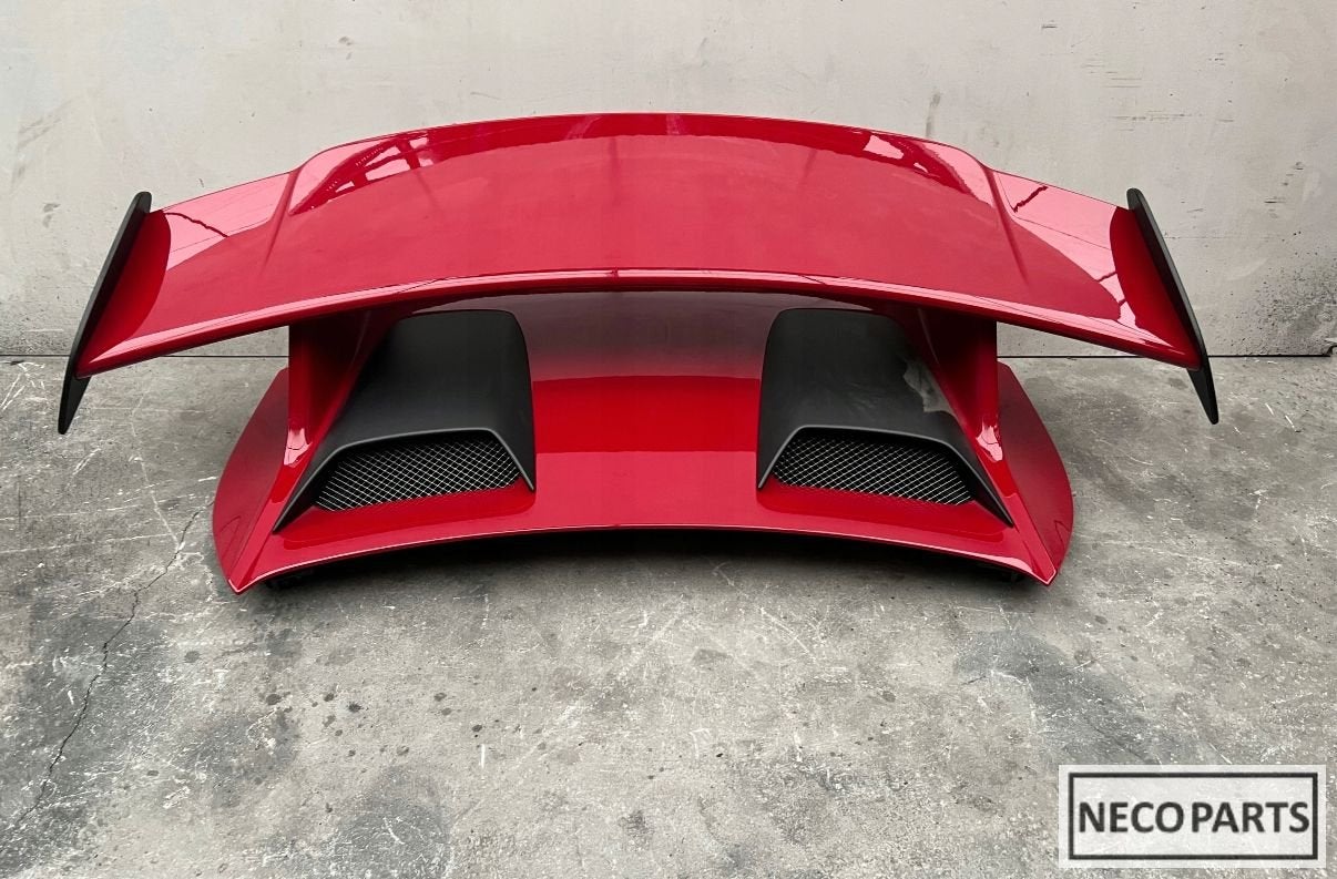 PORSCHE 991 GT3 FACELIFT CARBON ACHTERKLEP SPOILER ORIGINEEL, Gebruikt, -, Porsche, Ophalen of Verzenden