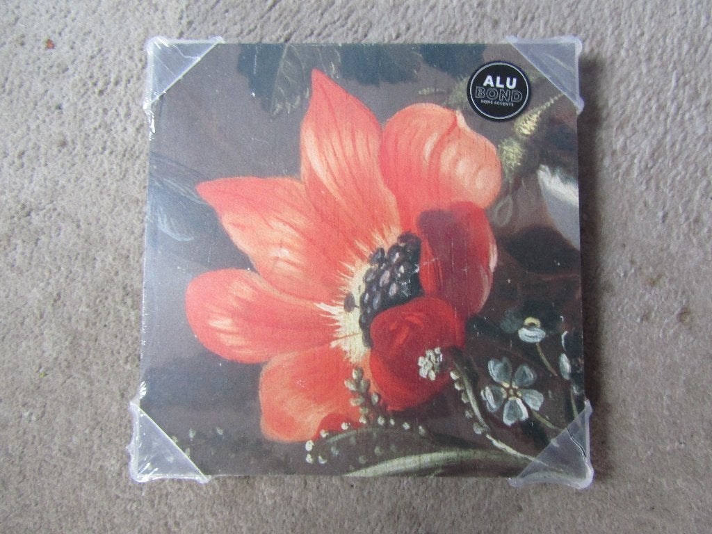 Schilderij: Bloem NIEUW en GESEALD, Minder dan 50 cm, Nieuw, Ophalen of Verzenden, Schilderij