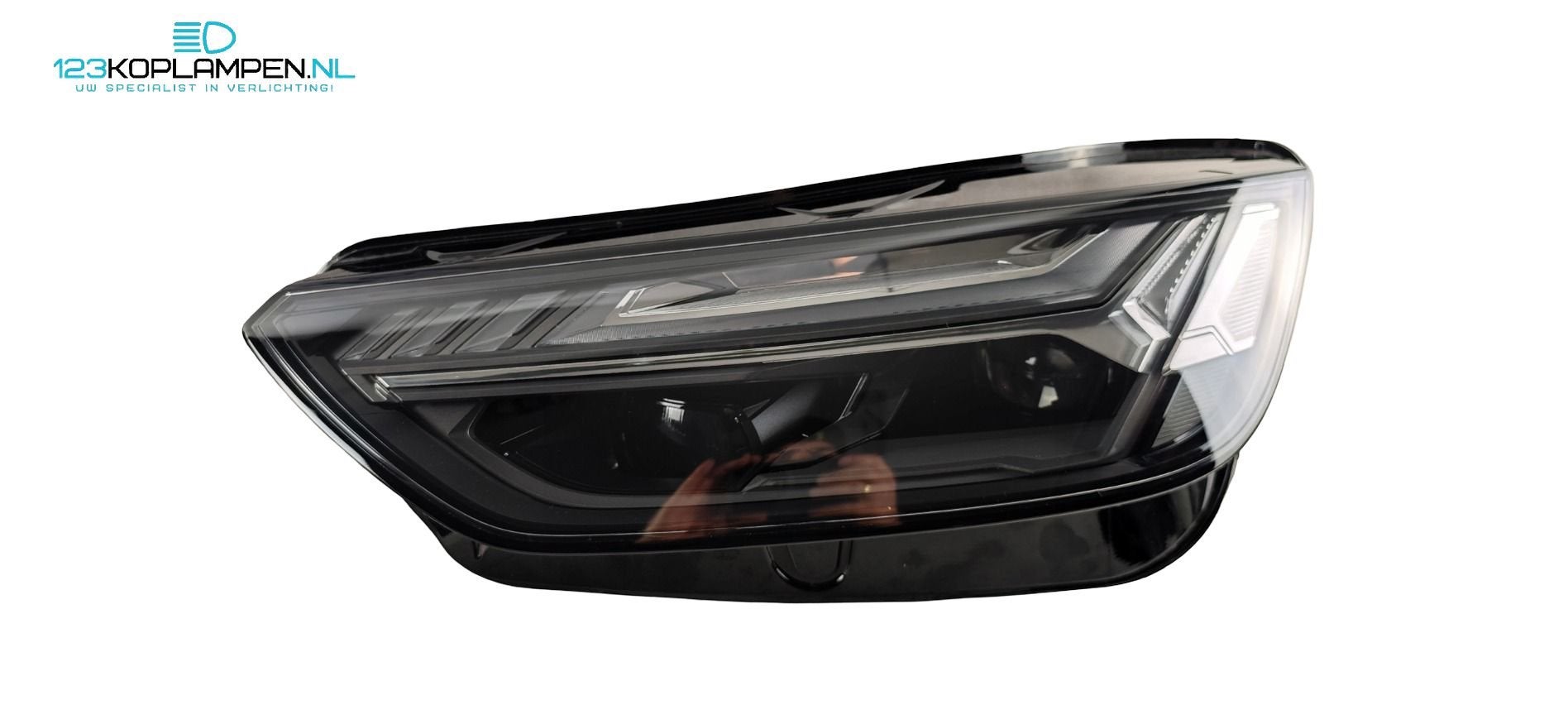 Audi Q5 80A Matrix facelift Full LED koplamp koplampen links, Ophalen, Gebruikt, -, -