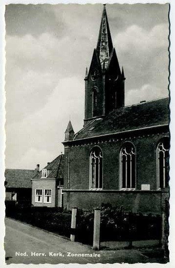 Zonnemaire - NH Kerk, Ophalen of Verzenden, 1960 tot 1980, Ongelopen, Zeeland