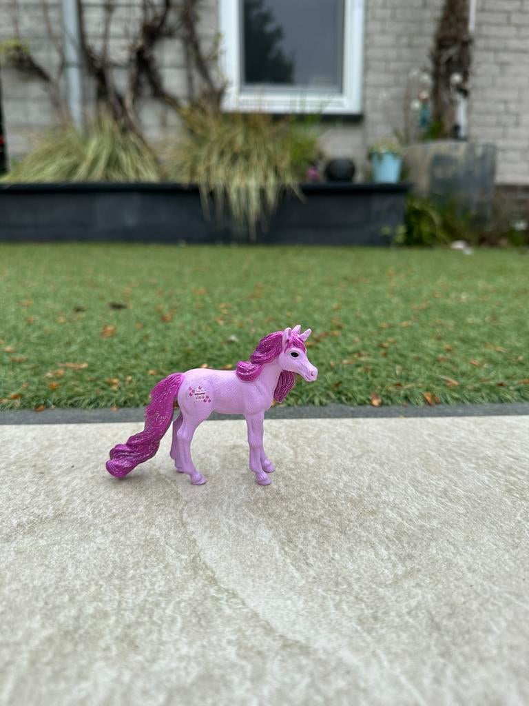 Schleich unicorn veulentje, Ophalen, Zo goed als nieuw, Paard, Beeldje of Figuurtje