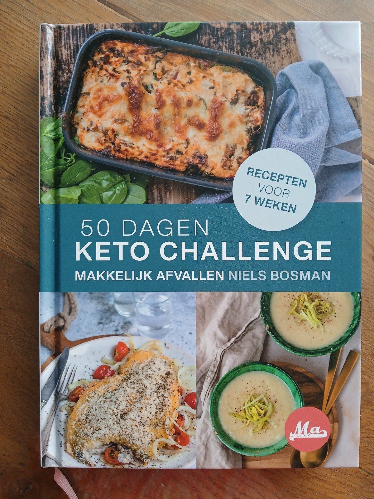50 Dagen Keto Challenge - Niels Bosman, Ophalen of Verzenden, Zo goed als nieuw, Dieet en Voeding, Niels Bosman