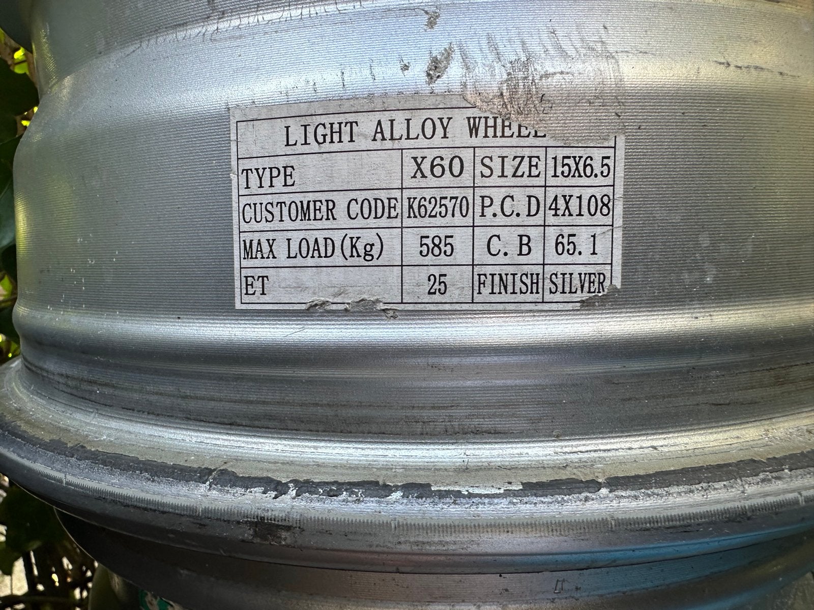 Set velgen + Century banden 195/50 R15  82V, Auto-onderdelen, Ophalen, Gebruikt, 15 inch, Banden en Velgen