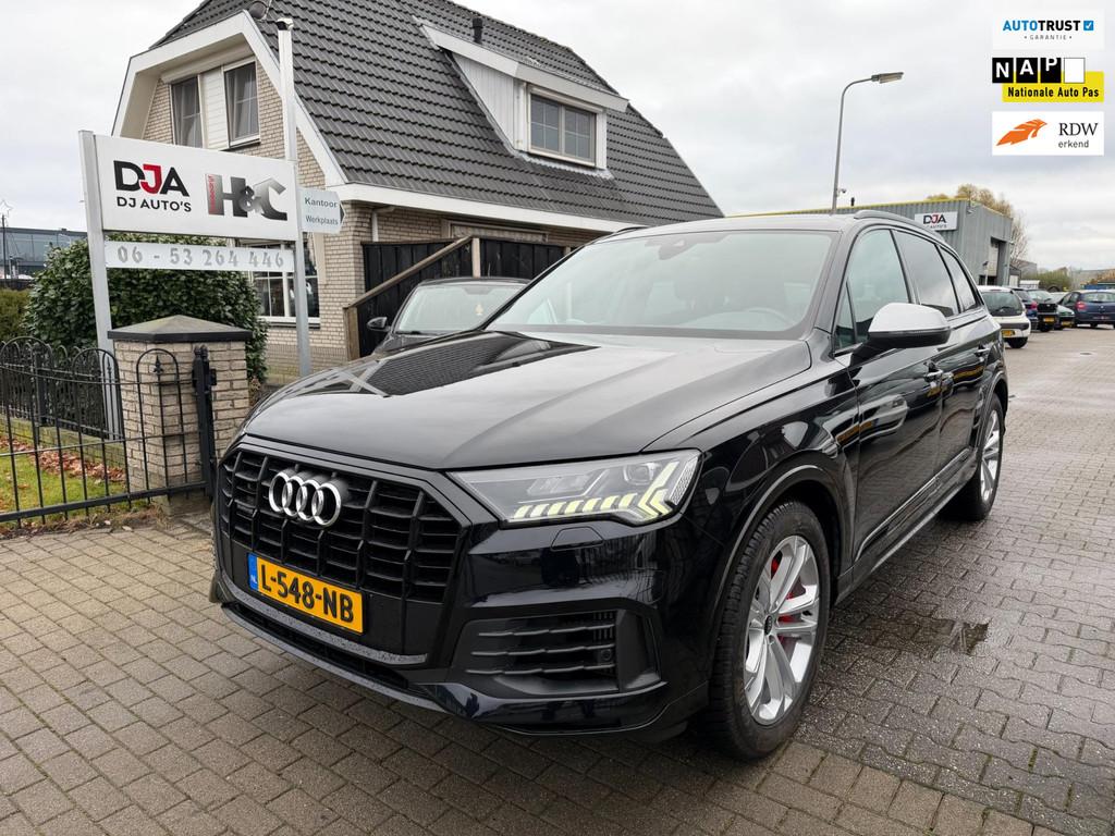 Audi Q7 55 TFSI e quattro Pro Line Plus met Trekhaak!, Auto's, Automaat, Gebruikt, 2995 cc, Bedrijf