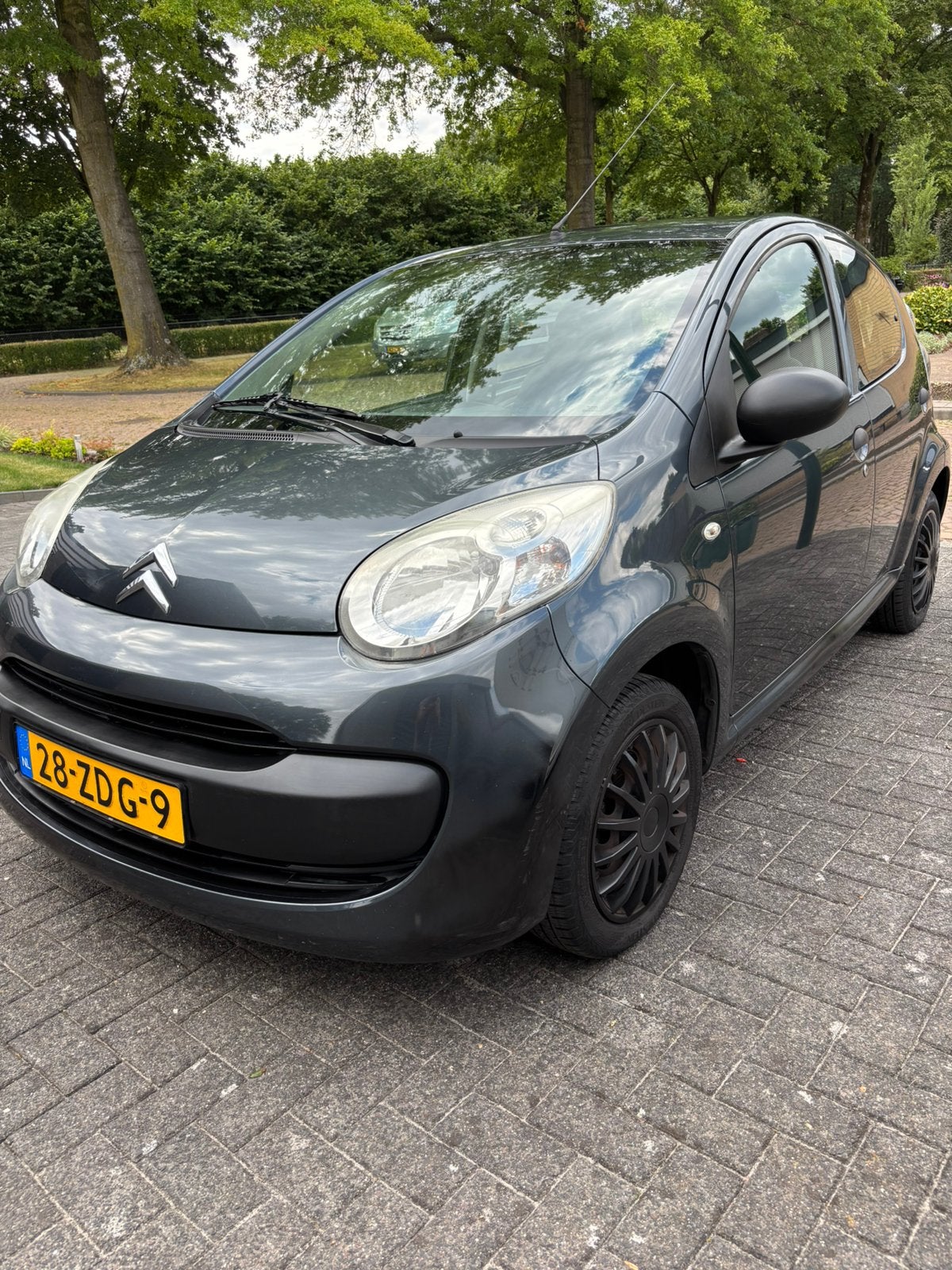 Citroën C1 1.0 5-DRS 2008 Grijs, Auto's, Voorwielaandrijving, Euro 5, 4 stoelen, C1