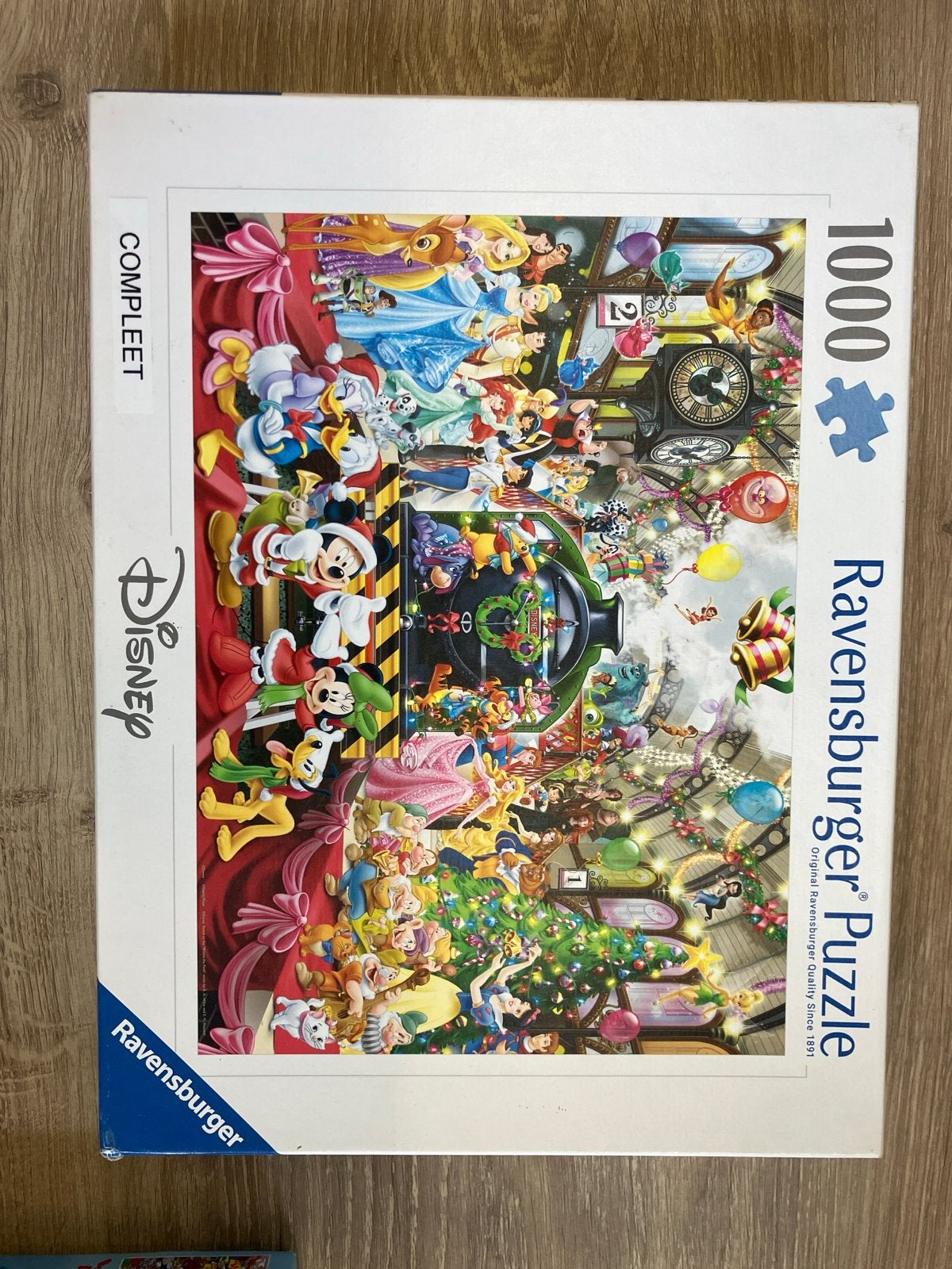 Ravensburger Disney Puzzel 1000 stukjes - Compleet, Hobby en Vrije tijd, Ophalen, 500 t/m 1500 stukjes, Zo goed als nieuw, Legpuzzel