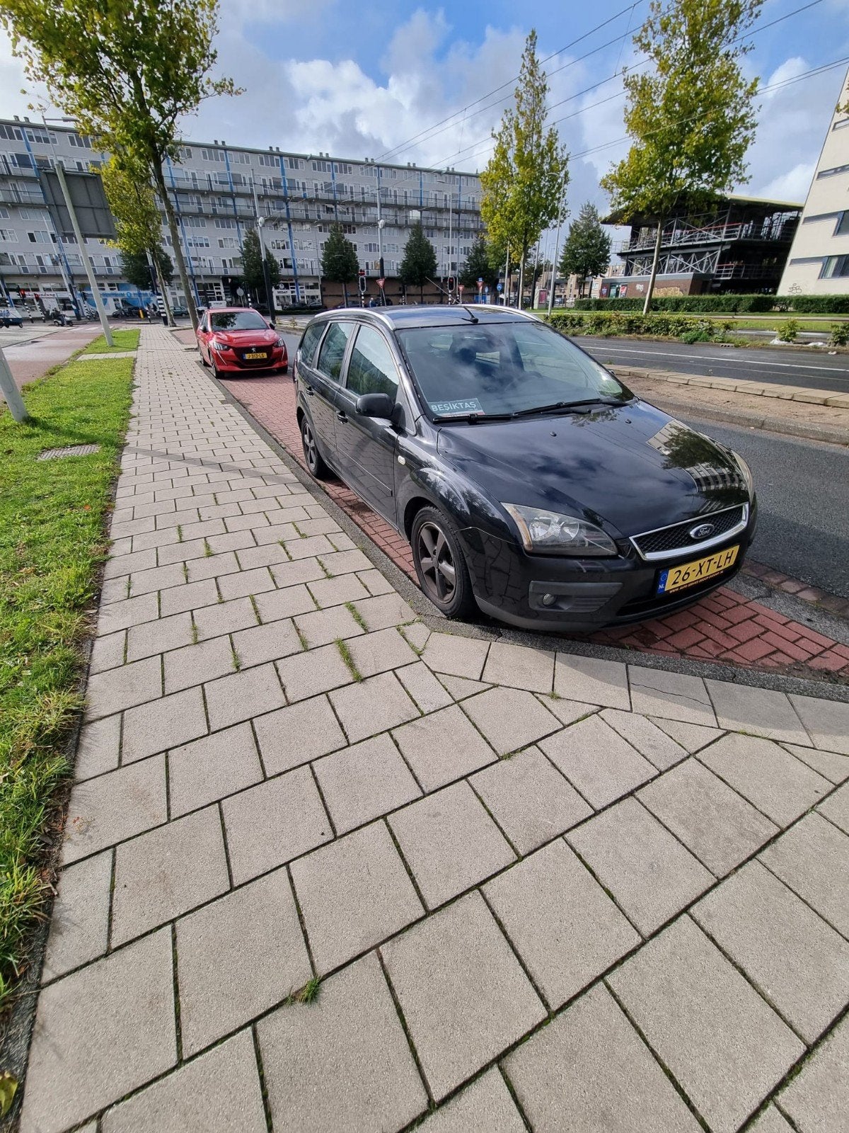 Ford Focus Station 1.6, Auto's, Focus, 1596 cc, Zwart, 4 cilinders