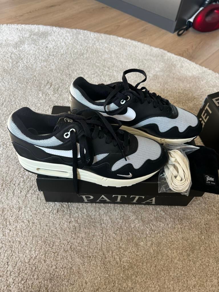 Nike Air Max 1 Patta, Kleding | Heren, Schoenen, Ophalen of Verzenden, Nieuw, Zwart, Sneakers of Gympen