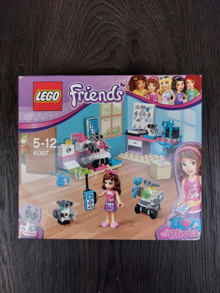 41307 lego friends Olivia's laboratorium, Lego, Friends, Ophalen of Verzenden, Zo goed als nieuw