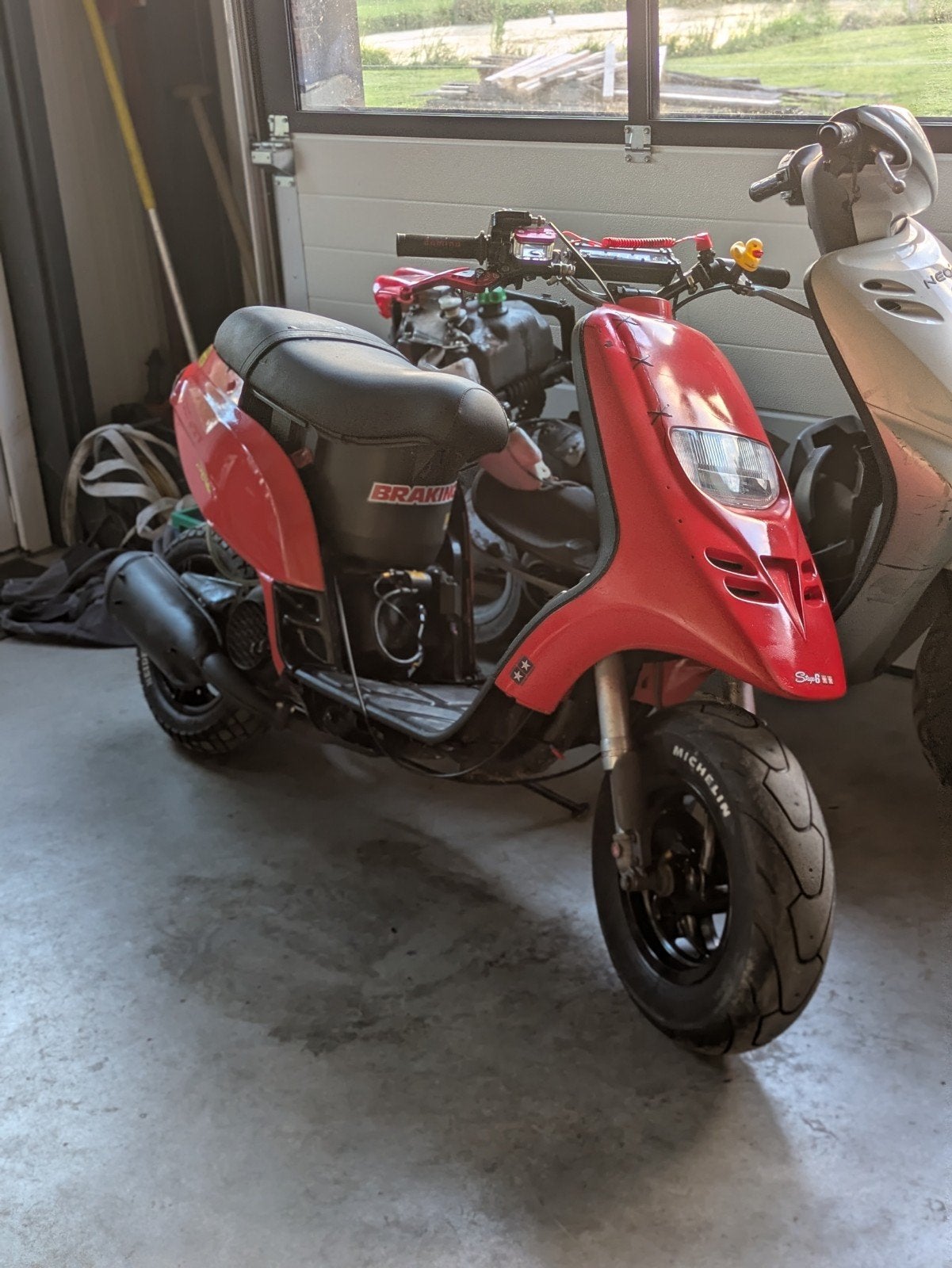 Piaggio typhoon 125cc teruil, Fietsen en Brommers, Scooters | Piaggio, Ophalen, Zo goed als nieuw, Overige modellen