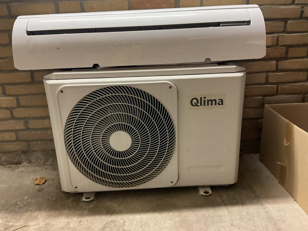 Qlima airco, Witgoed en Apparatuur, Airco's, Ophalen, Gebruikt, 3 snelheden of meer, Wandairco