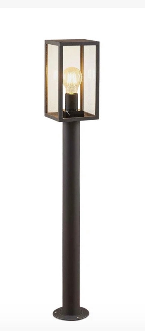 Twee nieuwe tuinlampen Qazqa type Rotterdam, Minder dan 50 watt, Nieuw, Ophalen of Verzenden, Netvoeding