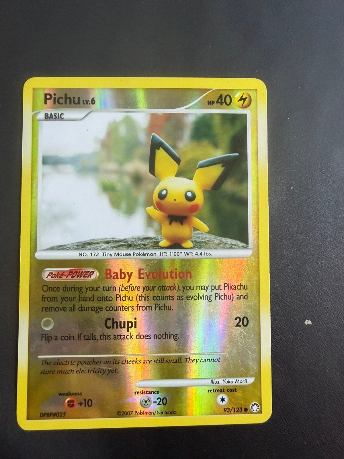 Pichu 93/123, Ophalen of Verzenden, Zo goed als nieuw