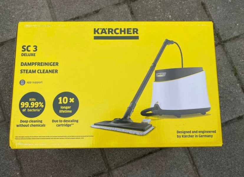 Kärcher SC3 deluxe stoomreiniger. Nieuw!!, Witgoed en Apparatuur, Stoomapparaten, Ophalen of Verzenden, Nieuw, Stoomreiniger