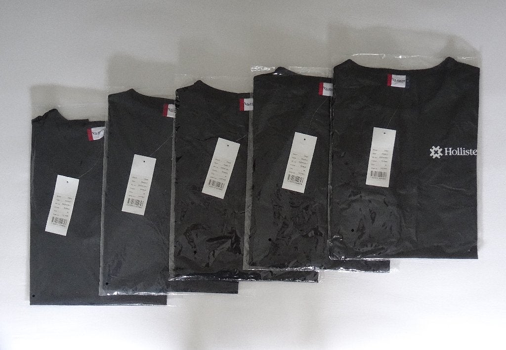 5 Clique stretch-T shirts workwear, zwart, maat XL, nieuw, Heren, Nieuw, Ophalen of Verzenden, Jas