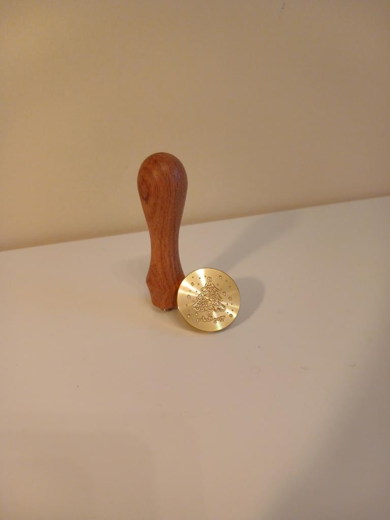 Wax zegelstempel kerst chrismus, Ophalen of Verzenden, Nieuw