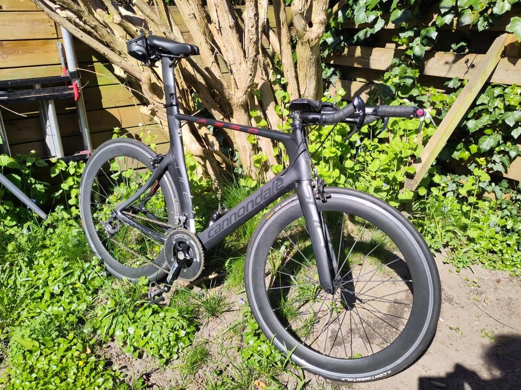 Cannondale Slice tijdritfiets met Dura Ace, Overige merken, 28 inch, Gebruikt, Velgrem