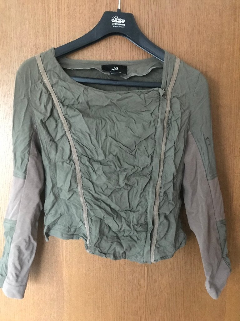 Leuk kort (dun) jasje van H&M maat 38, Maat 38/40 (M), H&M, Overige kleuren, Ophalen of Verzenden