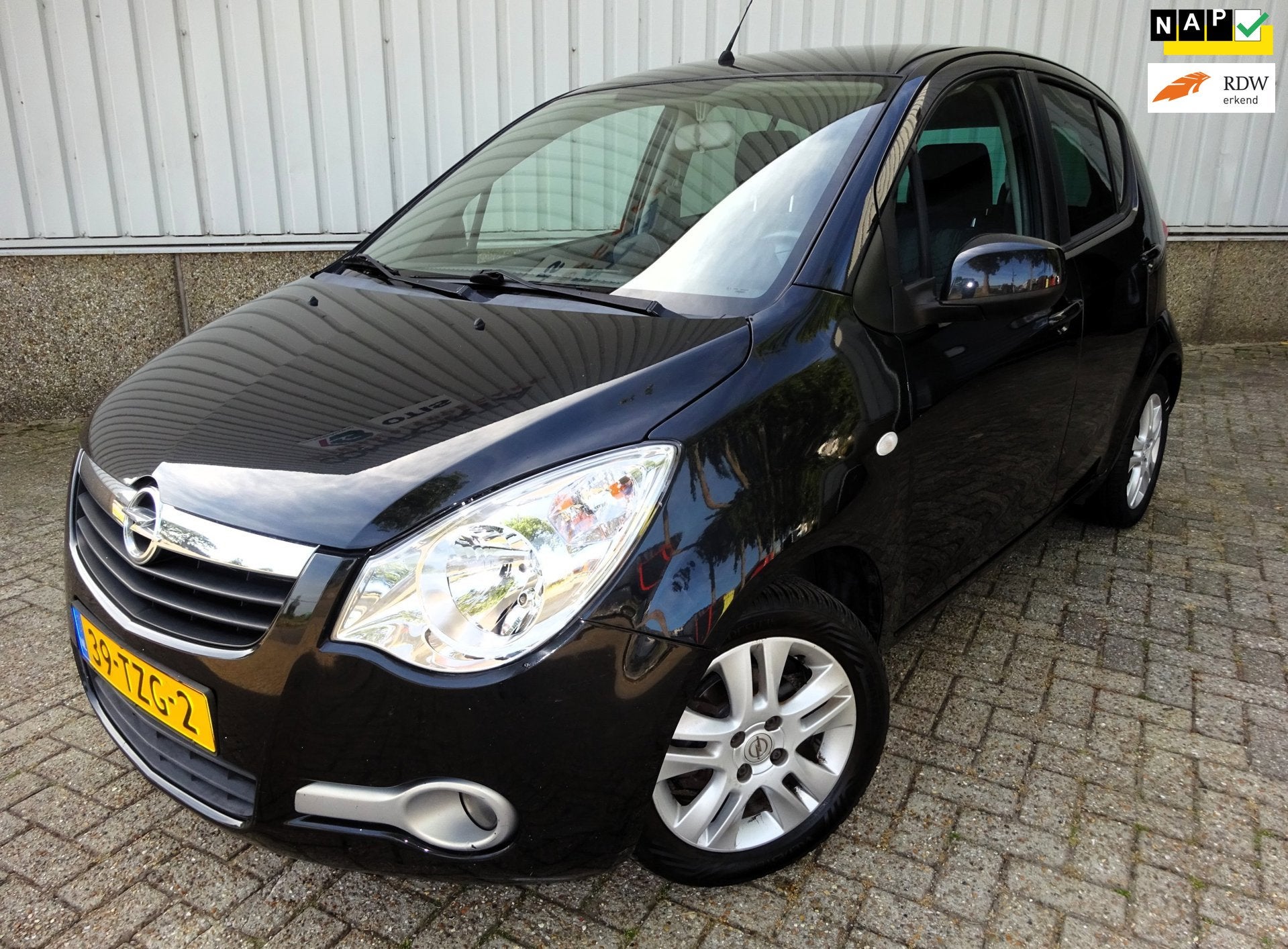 Opel Agila 1.0 Edition | Hoge instap | Airco, Auto's, Euro 5, Stof, Gebruikt, Origineel Nederlands
