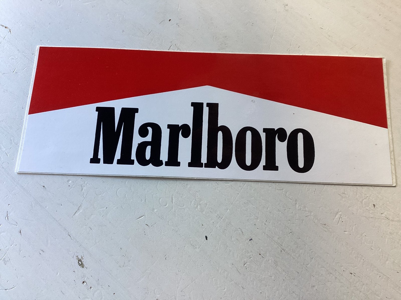 Sticker Marlboro, Verzenden, Zo goed als nieuw, Merk