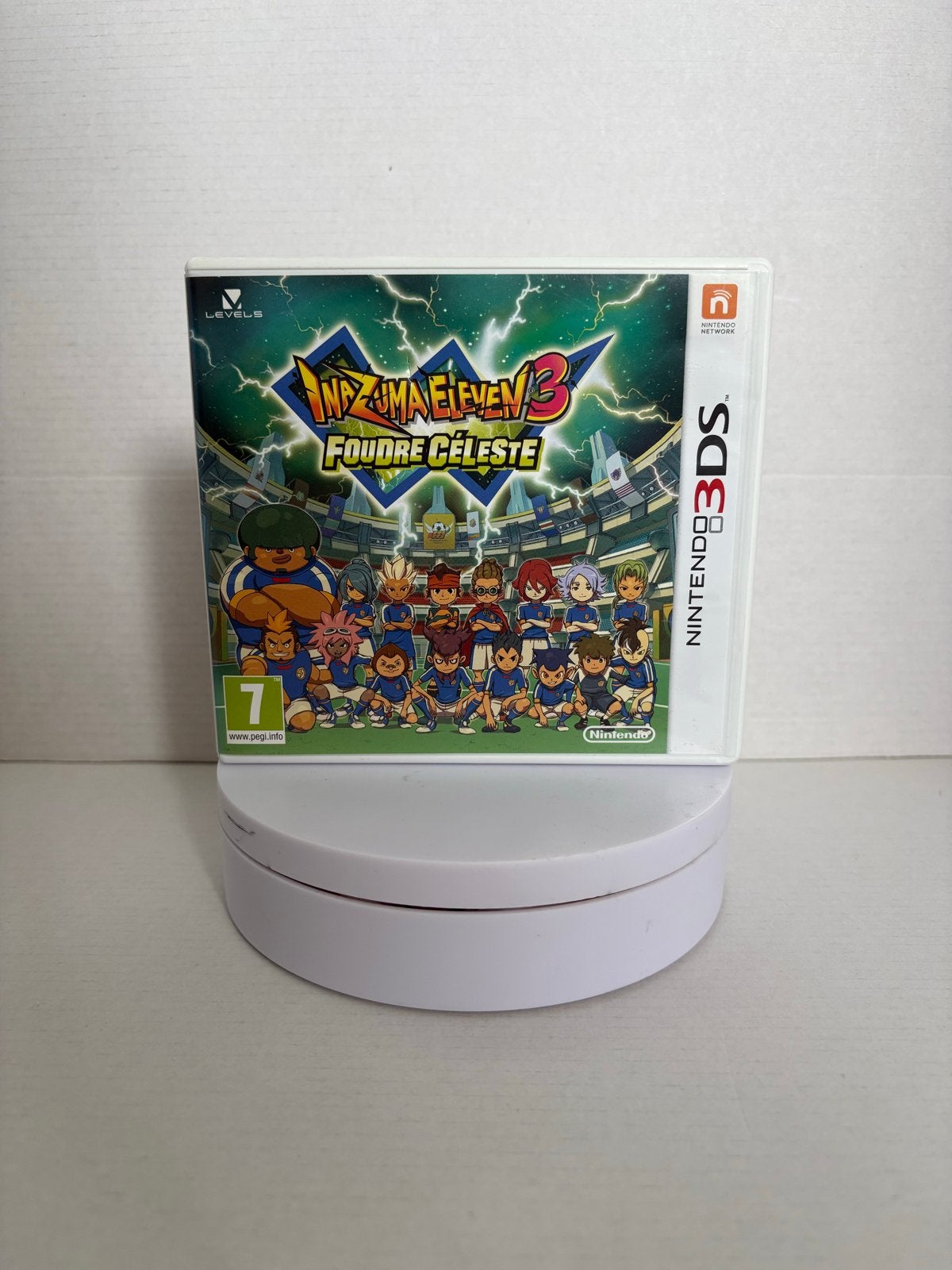 Inazuma Eleven 3: Lightningbolt - Nintendo 3DS, Spelcomputers en Games, 1 speler, Ophalen of Verzenden, Zo goed als nieuw, Role Playing Game (Rpg)