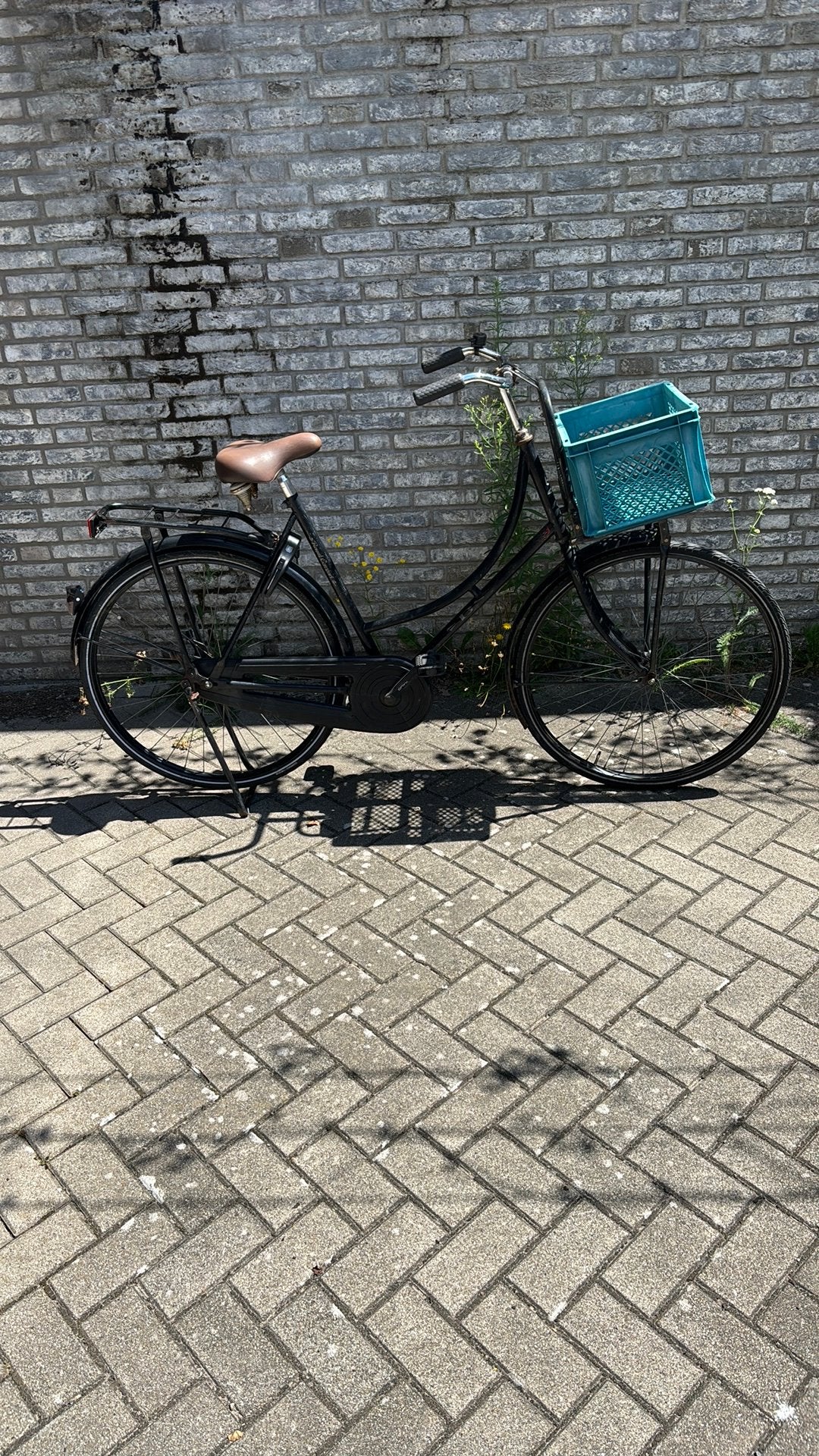 Bsp omafiets, Fietsen en Brommers, Fietsen | Dames | Omafietsen, 56 cm of meer, Ophalen, Gebruikt, Terugtraprem