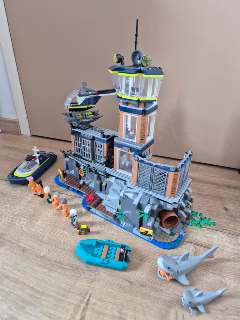 Compete Lego set 60419 Politiegevangeniseiland, Lego, Compleet, Ophalen of Verzenden, Complete set