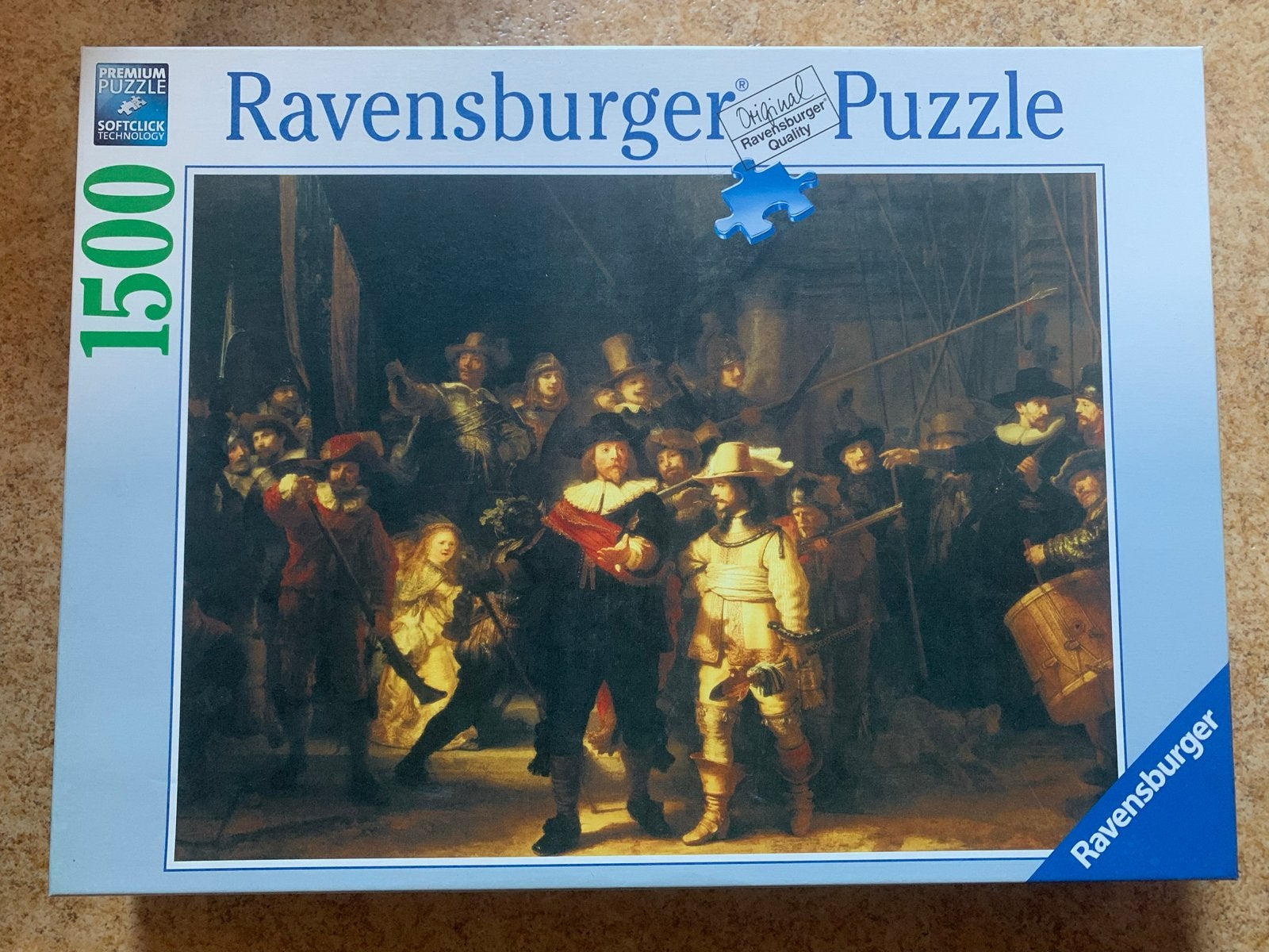 Ravensburger De Nachtwacht Legpuzzel 1500 stukjes, Ophalen of Verzenden, 500 t/m 1500 stukjes, Zo goed als nieuw, Legpuzzel