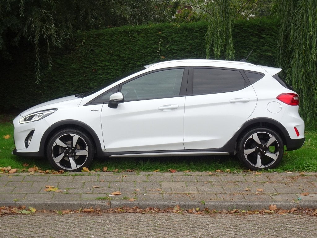 Ford Fiesta 1.0 100pk Automaat Active met Navi en WinterPack, Dealer onderhouden, Stof, Gebruikt, Euro 6